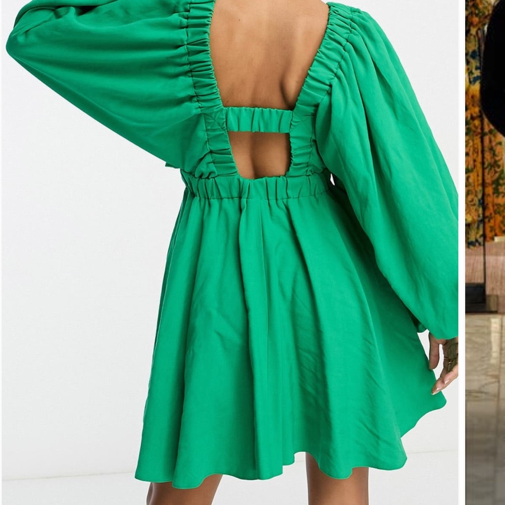 Fun Green Women's mini dress